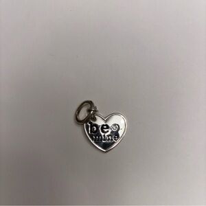 Brighton Forever Be MineSilver Heart Charm
